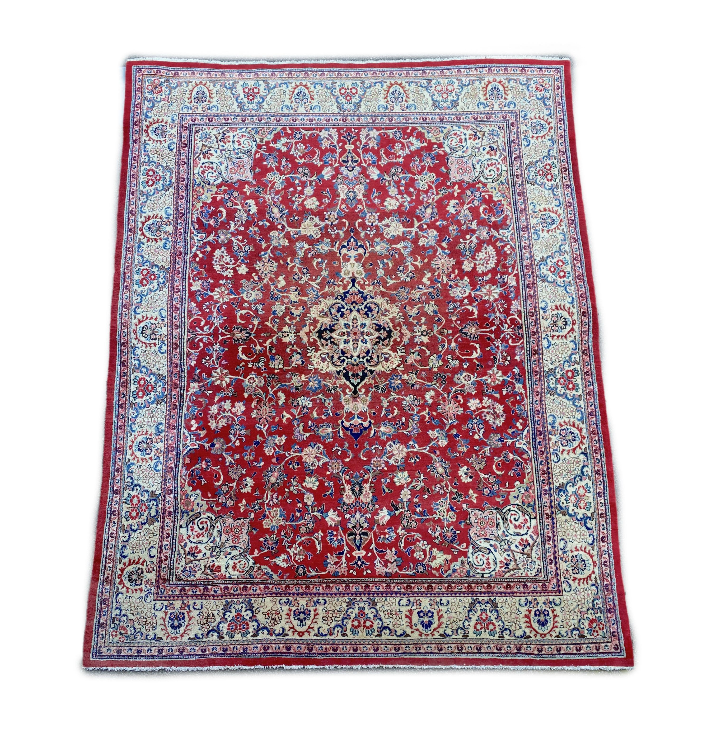 A Persian Mahal red ground carpet, 410 x 319cm
